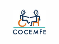 En la imagen, logotipo de COCEMFE